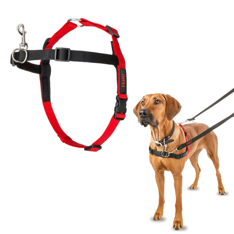 Halti Front Control Harness - Stop Your Dog Pulling on the Leash. Adjustable, Lightweight and Easy to Use. Anti-Pull Dog Training Harness for Large Dogs (Size L) - Image 1